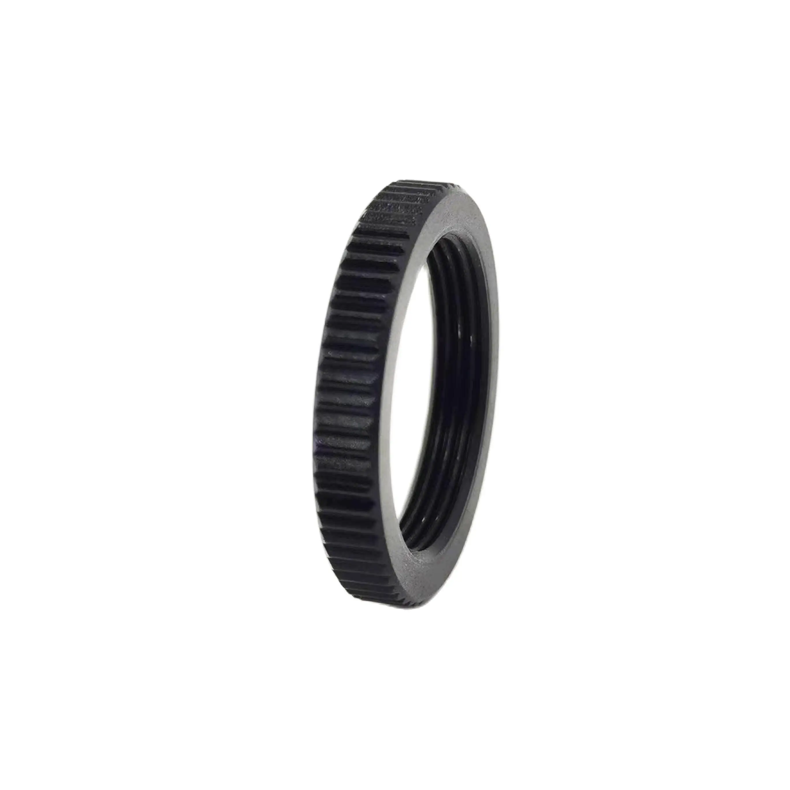 M12 Lens Locking Ring Metal Black