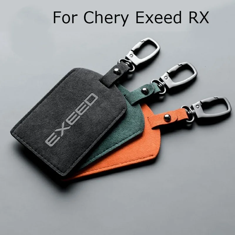 

Для Chery Exeed RX 2023 2024, аксессуары для автомобильных ключей, поворотный меховой ключ, защитная крышка, аксессуары для интерьера автомобиля