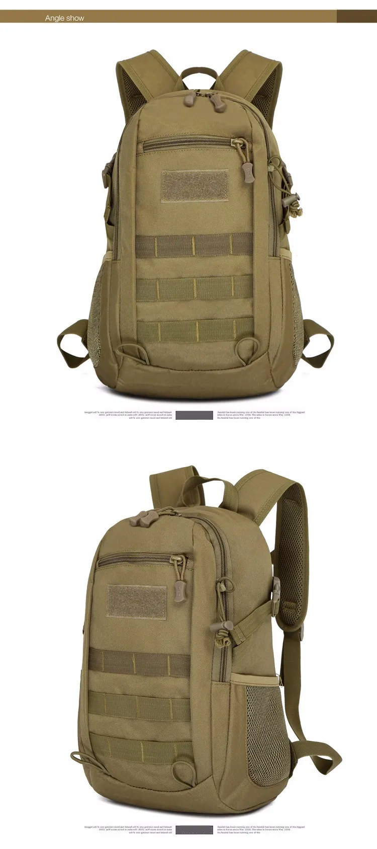 Camouflage Tactical Backpack image 5