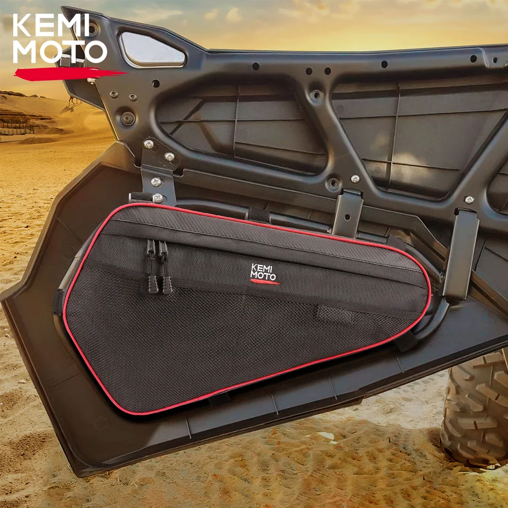 

KEMIMOTO 1680D UTV Front Lower Door Bag Compatible with Polaris RZR XP /XP 4 1000 /XP Turbo /S 1000 /900 /Turbo S 2014-2022 2023