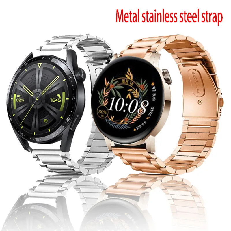 

correa metal band For huawei Watch gt3 42mm/gt2 pro/gt 2 46mm Straps For Samsung Galaxy watch 3 45mm/41mm accessories Bracelets