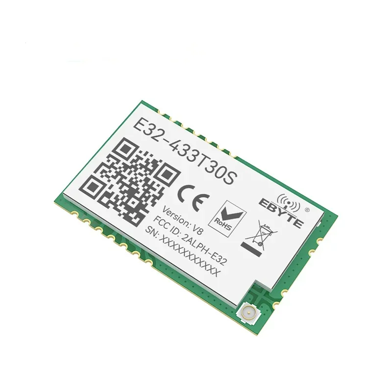 LoRa 433MHz rf Module 1w Long Range Transceiver CDSENET E32-433T30S UART SMD 30dBm 433 mhz IOT Transmitter Receiver