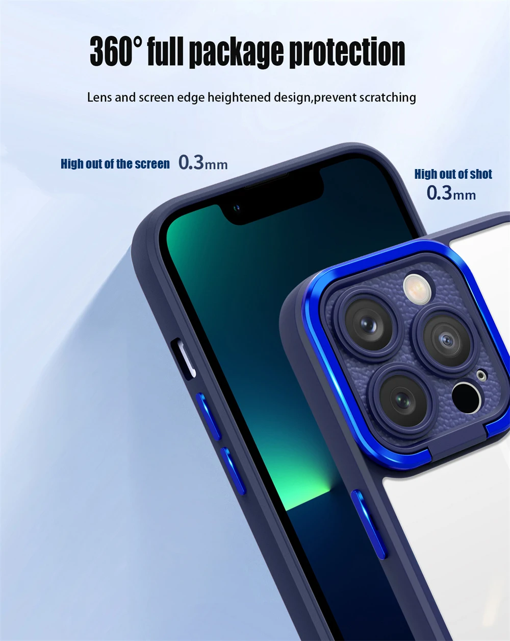 Luxury Transparent Plating Stand Holder Case For iPhone 13 12 11 Pro XS