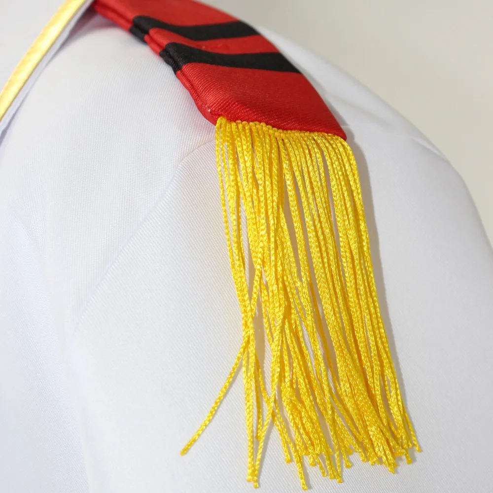 One Piece: Monkey D Garp | Marine Uniform Cosplay Costume 29 One Piece Monkey D Garp Marine Uniform Cosplay Costume