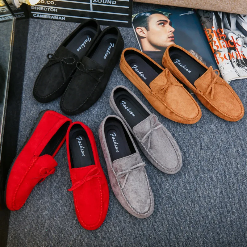 

2022 Spring Summer NEW Men's Loafers Comfortable Flat Casual Shoes Men Breathable Slip-On Soft Leather Driving Shoes Moccasins