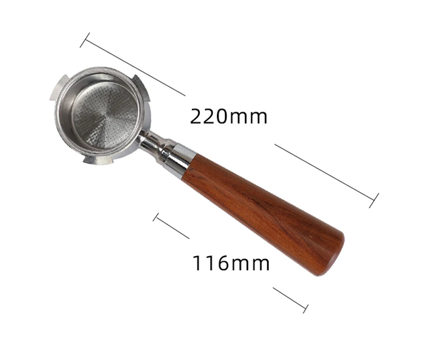 51MM Kaffee-Siebträger ohne Boden, nackter Filterkorb für Delonghi Dedica EC680 EC685 Espressomaschine, Zubehör, Barista-Werkzeuge – Detail 16