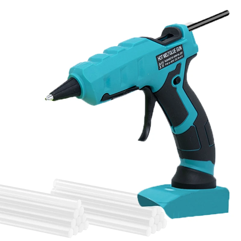 50W for Milwaukee/Dewalt/Bosch/Makita 18-20V Li-ion Battery Cordless Hot  Melt Glue Gun with 10pcs Glue Stick Repair Power Tool - AliExpress