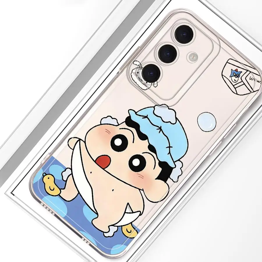 Cartoon Crayons Shinchan Phone Cover Case
