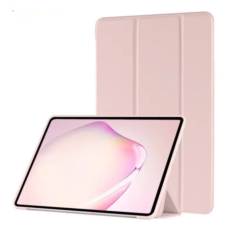 Elegant PU Leather Stand Cover for 11.5-inch Tablets - Soft Silicone Back