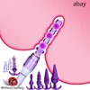 Vibrator Dildos Anal Beads Butt Plug Vibrator Sex Toys for Women Men Couples Adult Toy Jelly Vibrator Stick Vaginal Stimulator 1