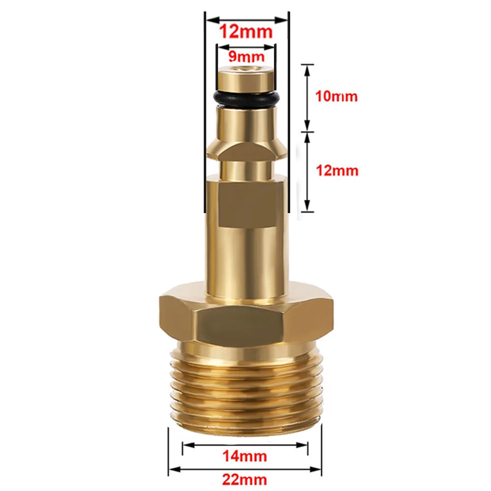 Roue Adaptateur de tuyau de lavage à haute pression M22, raccord de  convertisseur à connecteur rapide