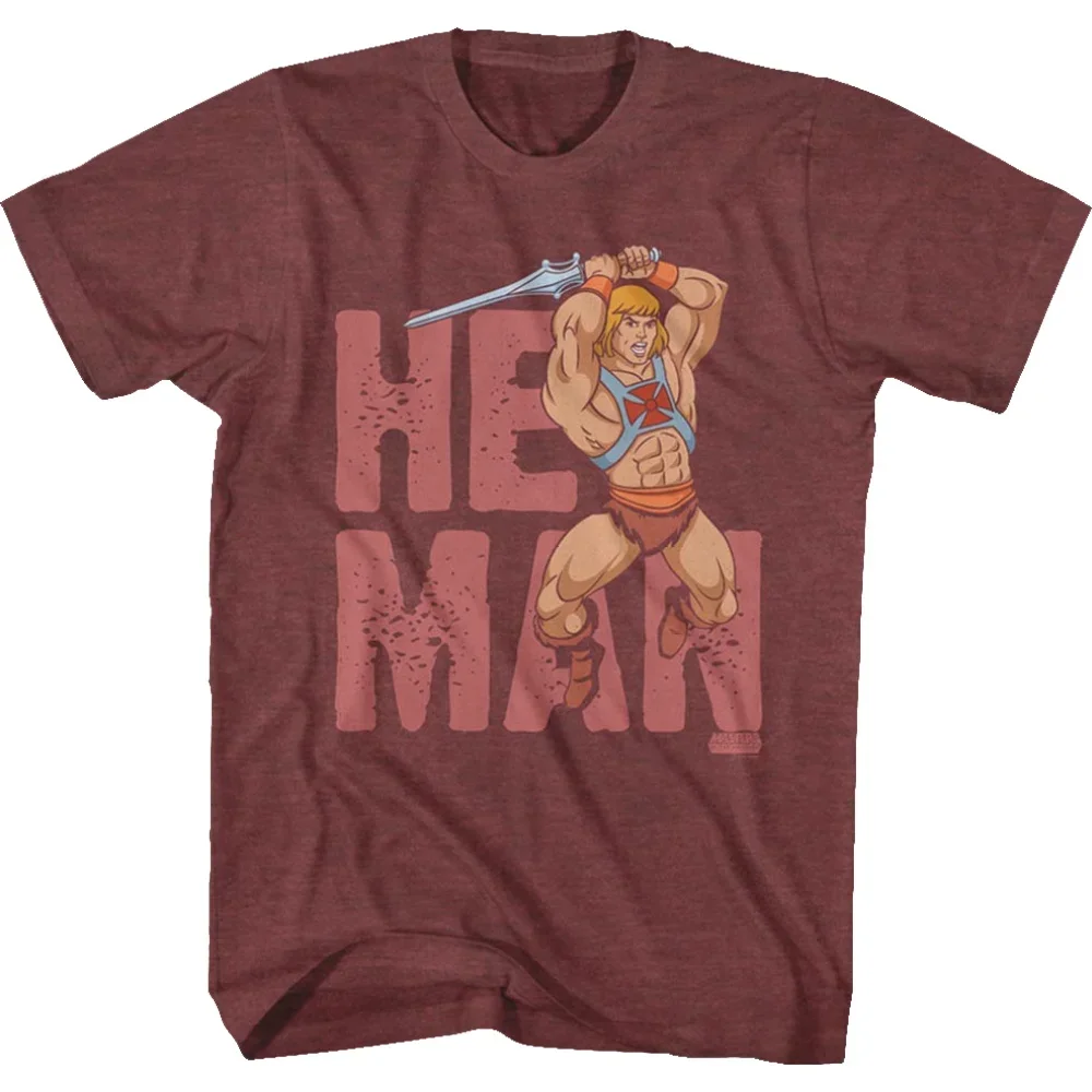 He-Man Power Sword Action Pose Masters Of The Universe T-Shirt