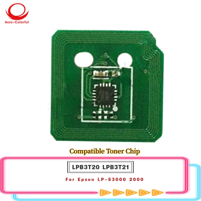 6K LPB3T20 Toner Cartridge Chip For Epson LP-S3000 LP-S2000 Laser 