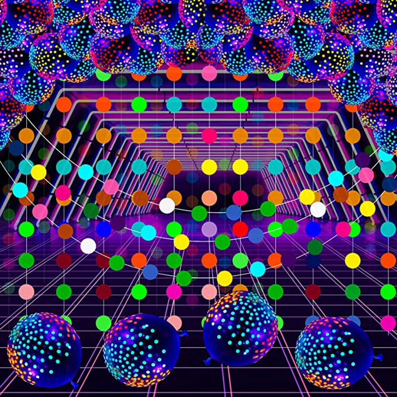 Description Picture 4 of item10PCS 12inch Fluorescent Balloon Glow In The Dark Glow Luminous Love Heart Latex Baloon For Wedding Birthday Party Decoration