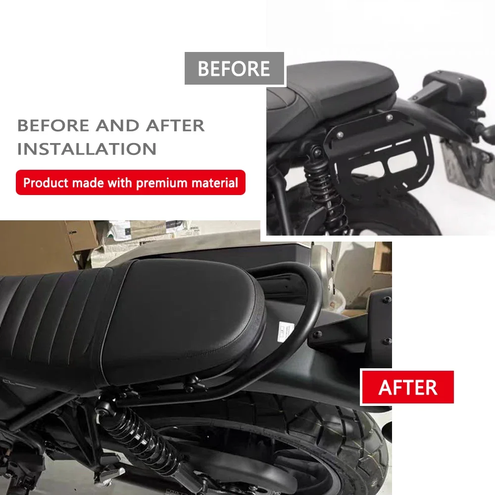 För CL300 CL500 SCL500 Bakdel Armstöd Styrstativ cl500 cl300 scl500 Motorcykel Passagerarsäte bak_voghion.com