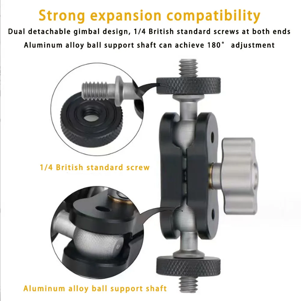 Supporto Per Manubrio Moto Per Action Cam, Supporto Rotante Per Insta360 X4 X3 Go 3 Ace One Rs Kit Di Supporto Fisso A Forma Di U Per Bicicletta Per Gopro Hero13 12 11 10 94271619