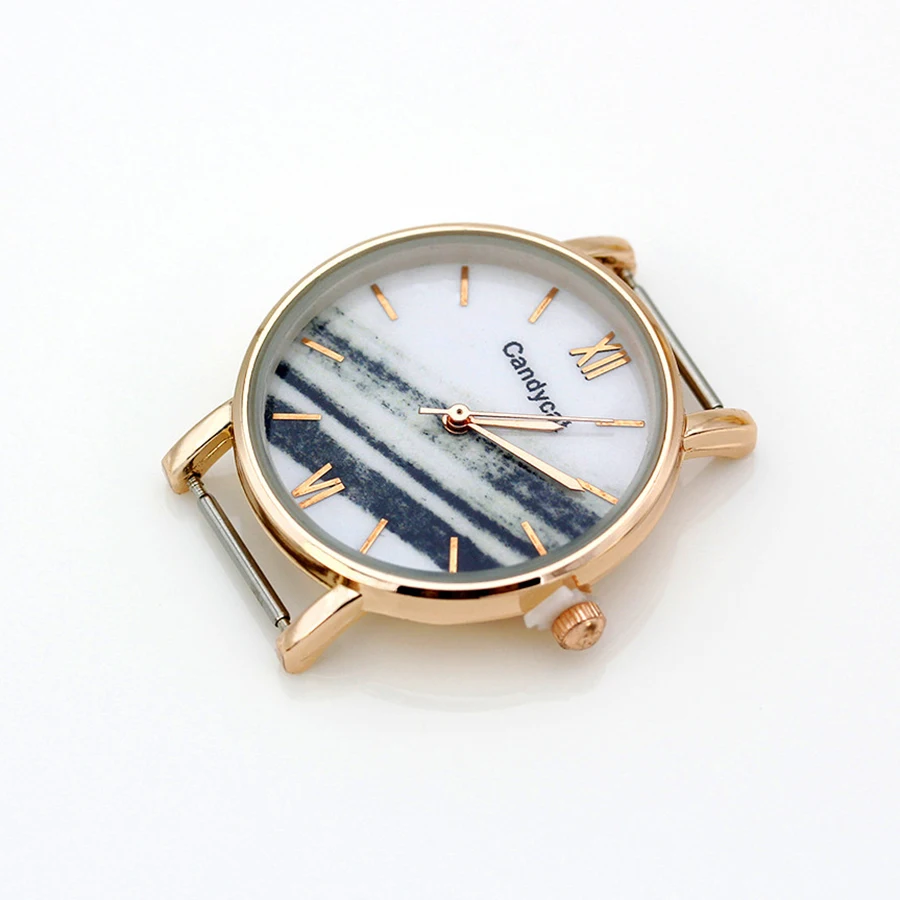 Diy Personality Watch Header Thin Large Head With Personalized Gradient Line Watch Accessories Strap width 14mm