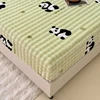Warm Thick Bed Sheet for Winter Single/Queen/King Fleece Pluffy Fitted Bed Sheet Cartoon Mattress Cover(pillowcase need order) 5