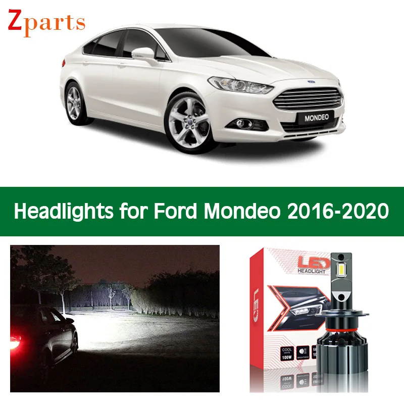 Curated visual reference: Picture Idea: Car Led Headlight For Ford Mondeo 2016 2016 2017 2018