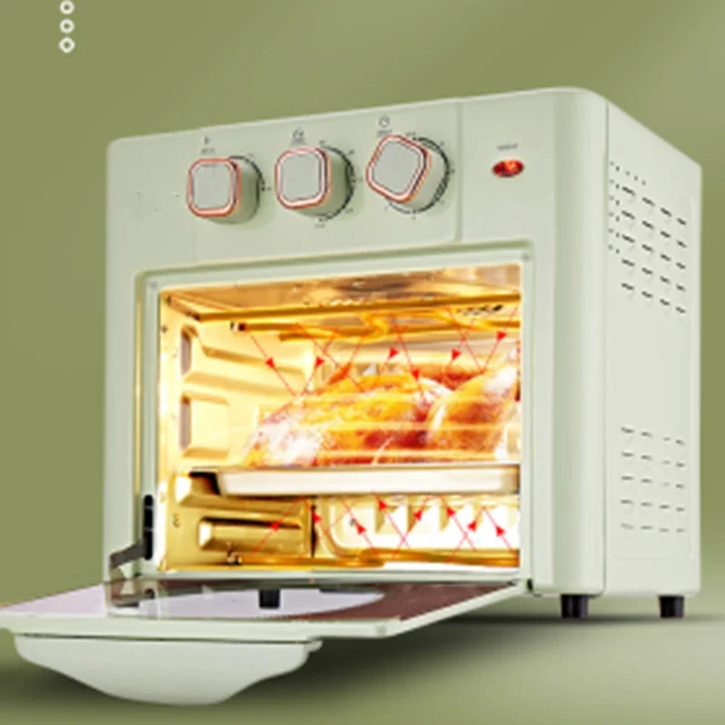 Electric Oven Household 18-litre Large Capacity Multi-function Air Fryer Oven 2-in-1 4