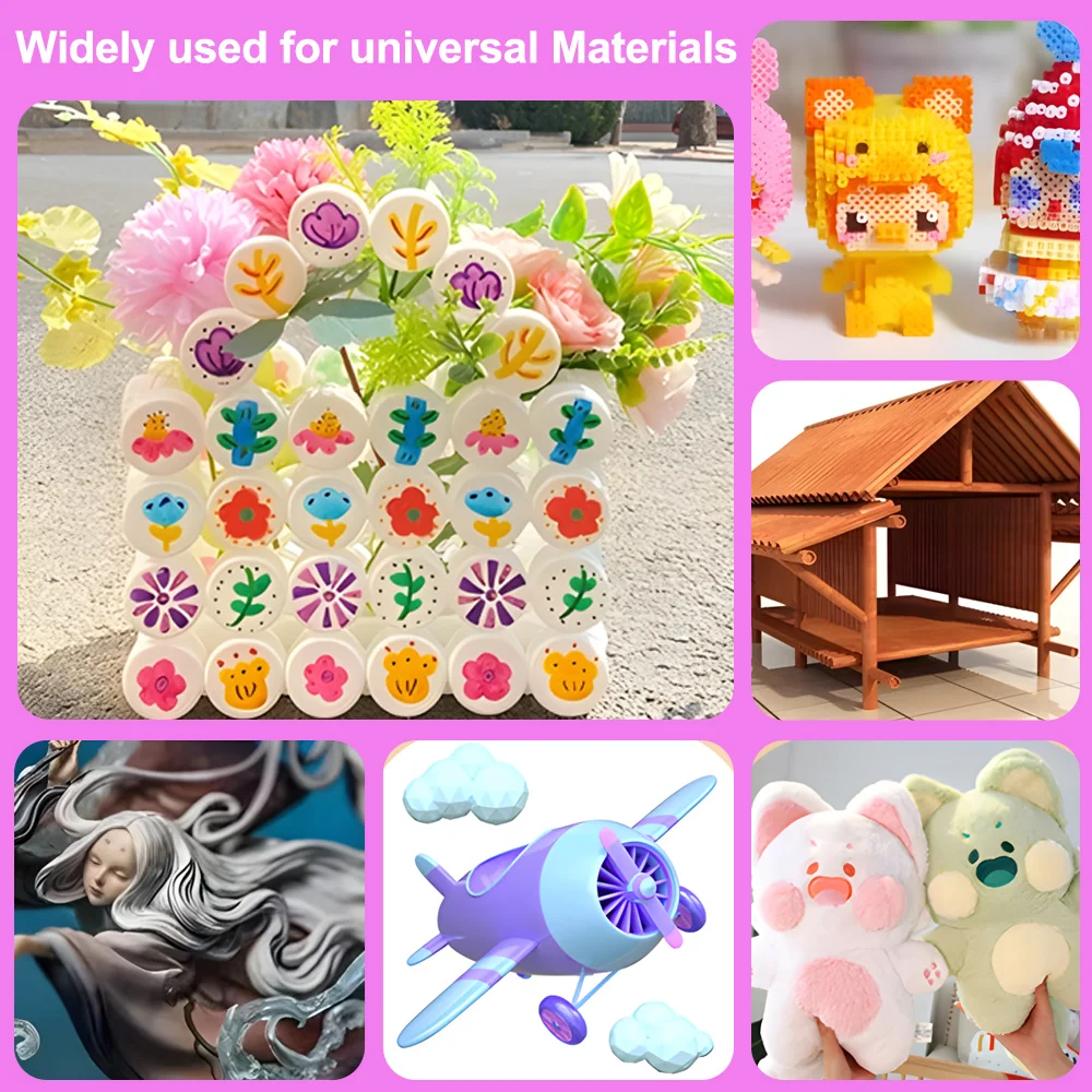 50/100/200ml Transparent Liquid Alcohol Glue Adhesive School Kids Plastic Miniature Scrapbooking Fabric Paper Sealant Waterproof 3