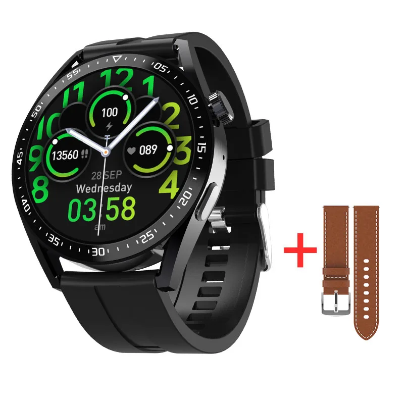 Abmtr HW28 SmartWatch 2022 Men NFC 1.39 Inch Voice Assistant Bluetooth Call Calories Sport Women smartwatch pk Huawei GTR 3 GTS2 