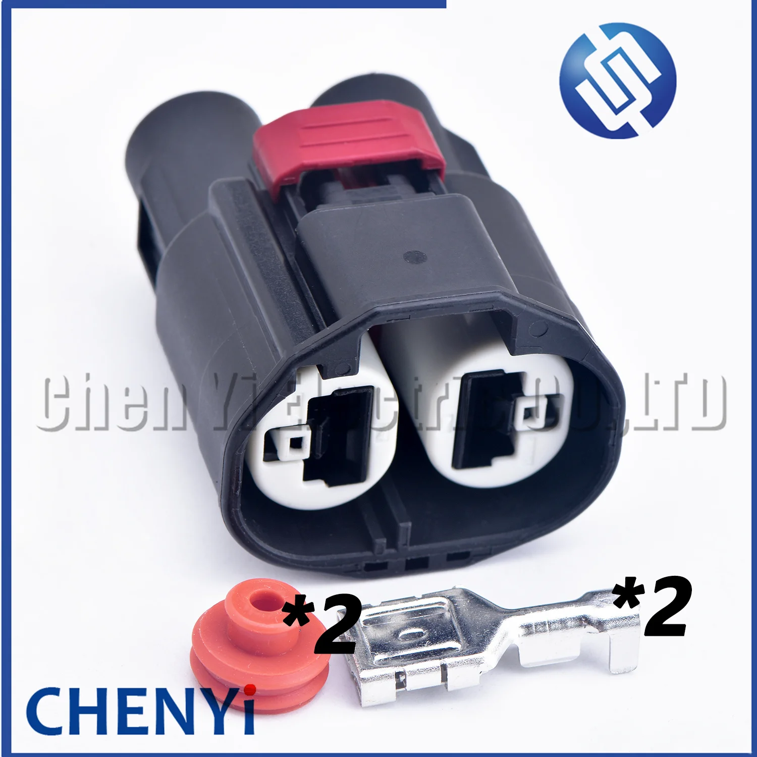 Conector impermeável do automóvel fêmea, engrenagem de