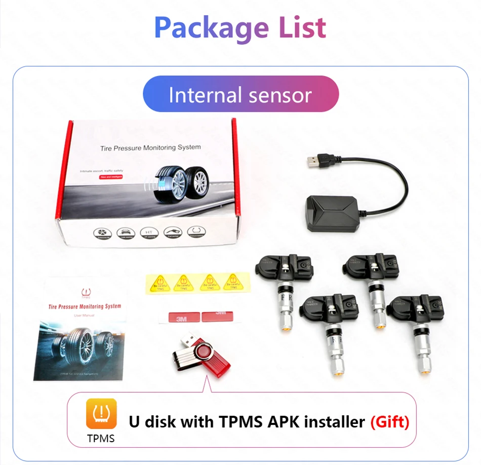 USB ȵ̵ TPMS Ÿ̾ з ͸ ý ÷, ȵ̵ ڵ DVD  Ƽ̵ ÷̾ 4 
