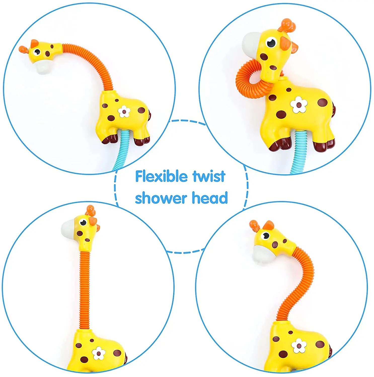 Brand New! Giraffe Shower Bath Toys Set, Toddler Bath Toys for Infants 6-12  Months & Toddlers Age 1-3 2-4, Perfect Suction Toys for Baby, Bathtub Toy  for Sale in Phoenix, AZ - OfferUp