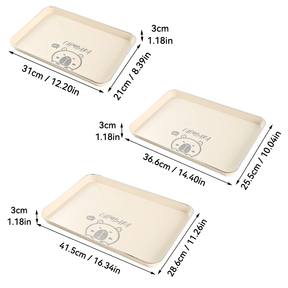 Capybara Mix 3PCS