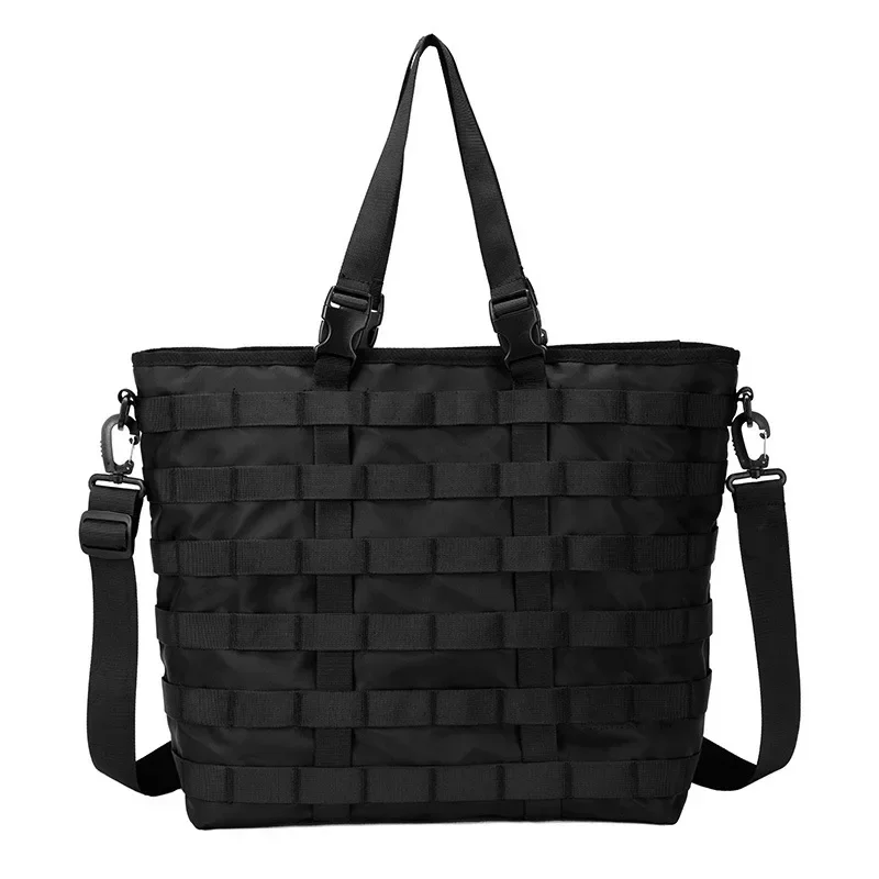 Japanese Style Crossbody Bags Men Shoulder Bag Functional Fashion Handbag Tote Bag Large Capacity Crossbody Bag for Men Women
