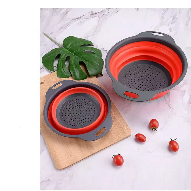 Collapsible Silicone Colander 6