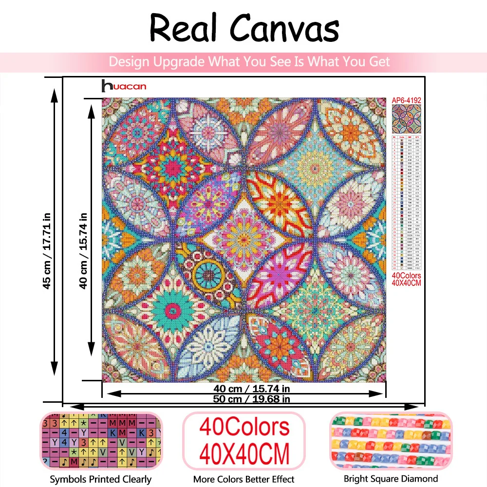 Full Square/Round Diamond Painting Mosaic Mandala Flower Embroidery Cross Stitch Abstract Floral 5d Diy Home Decor diamond painting diamond art painting kit diamond painting set