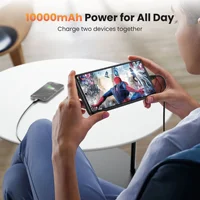 10000mAh Phone Power Bank for Samsung S25 Ultra S24 S23 Plus S22 Ultra Portable Extended Battery Pack Charging Cover PowerBank 2