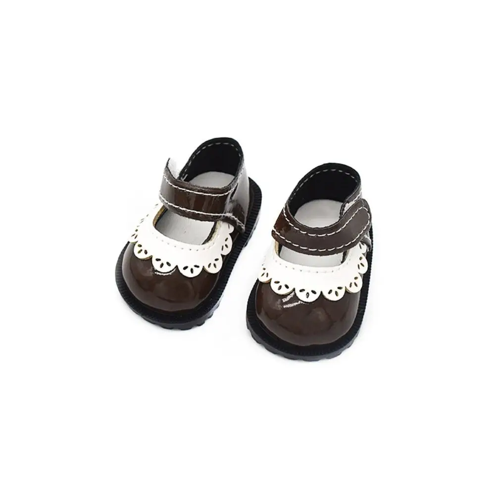 Handmade Leather Doll Shoes for 15-20cm Dolls