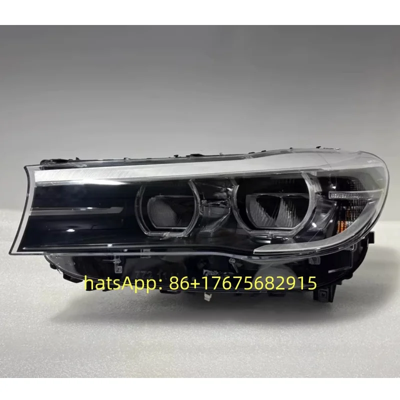 BMW G12/G11(2016-2018) 헤드라이트에 적합한 고품질 LED 헤드라이트 1개, 모델 번호 63117408720 및 63117408719.