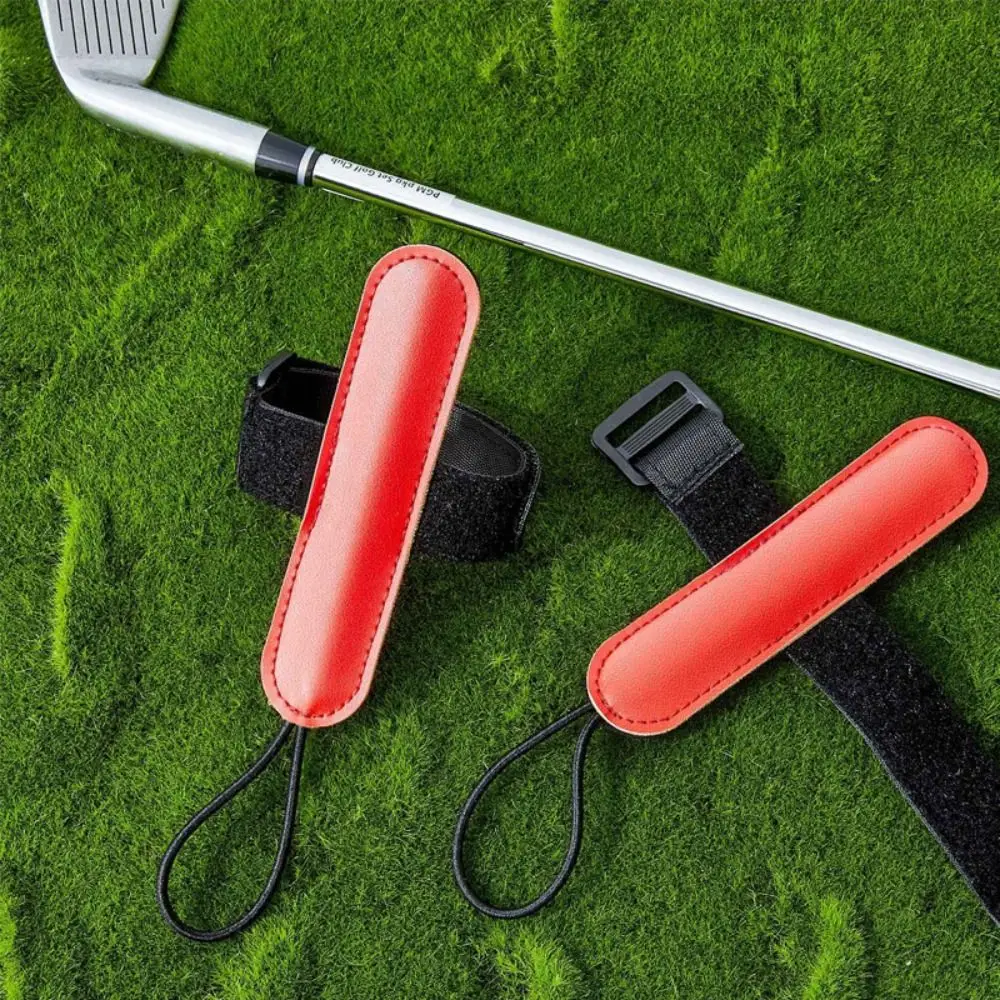 Description Picture 4 of itemHand Movement Golf Wrist Brace Wrist Protector Training Aids Golf Pose Corrector PU Material Adjustable Golf Swing Trainer