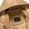 Men Winter Sleeveless Outdoors Fleece Warm Hooded Vest Men Windproof High-Quality Design Zipper Leisure Fashion Vest Male Coat 5