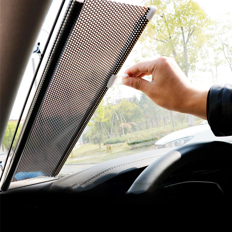 

Car Sunshade Windshield Auto Retractable Front Side Sun Visor Anti UV-Protector Folding Sun Visor Sheet Car Interior Accessories