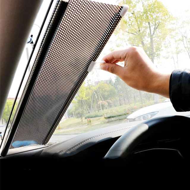 Pare-soleil de voiture pliable pour pare-brise, protection UV, isolation  thermique, intérieur de voiture, pare-soleil de fenêtre avant - AliExpress