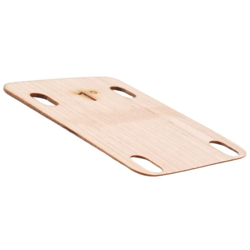 Guitar Neck Shims,Made of Solid Maple Neck Plate for Bolt-on Neck Protective Guitar Neck Spacers Wood Guitar Neck Gasket