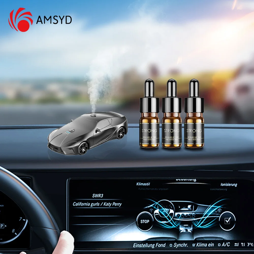 Car Air Freshener Spray Perfume Air Vent Fragrance Electric Aroma Car Smell  Perfume Reusable Auto Flavoring Diffuser Man Women - AliExpress