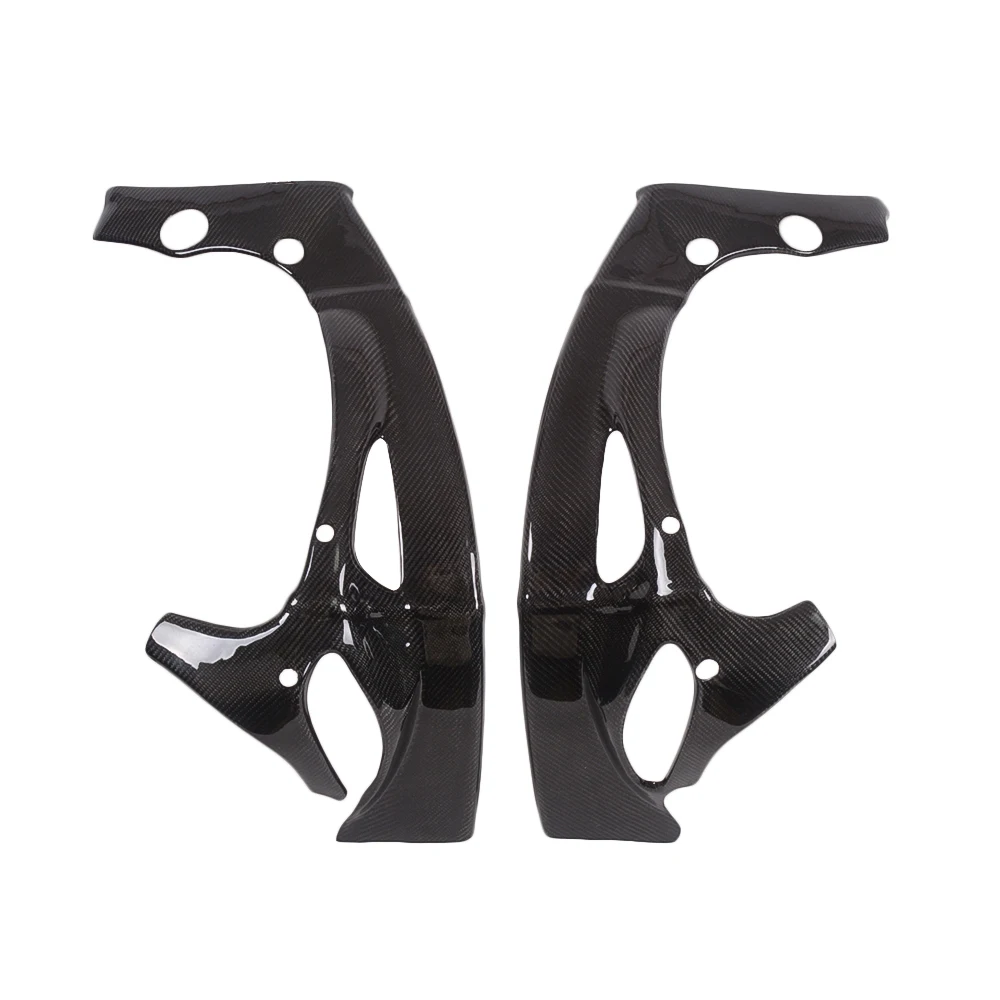 Carbon Fiber Frame Covers And Swingarm Cover Protectors Guards For Yamaha YZF R1 2009 2010 2011 2012 2013 2014