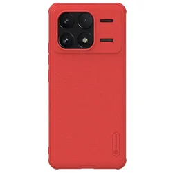 NILLKIN High Quality Super Frosted Shield Case for POCO F6 Pro (Red)