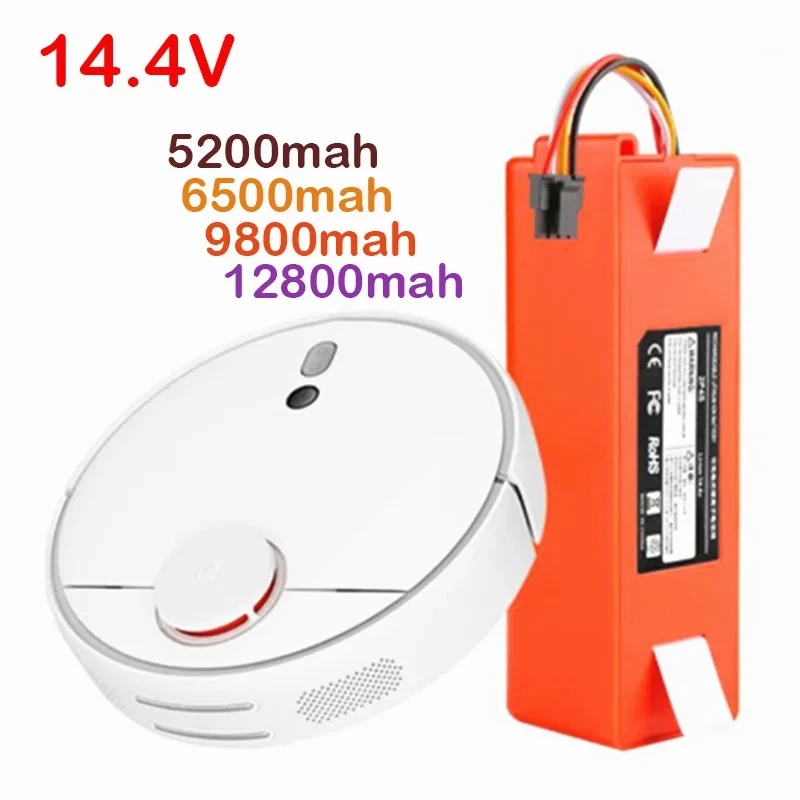 

New 14.4V Li-ion Battery Original Robotic Vacuum Cleaner Replacement Battery for Robot Roborock S50 S51 S55 Accessory Spare