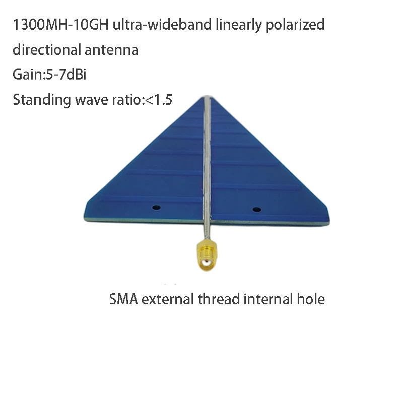 UWB Antenna log-periodic antenna 1575MHz 2.4GHz 5.8GHz image transmission broadband antenna