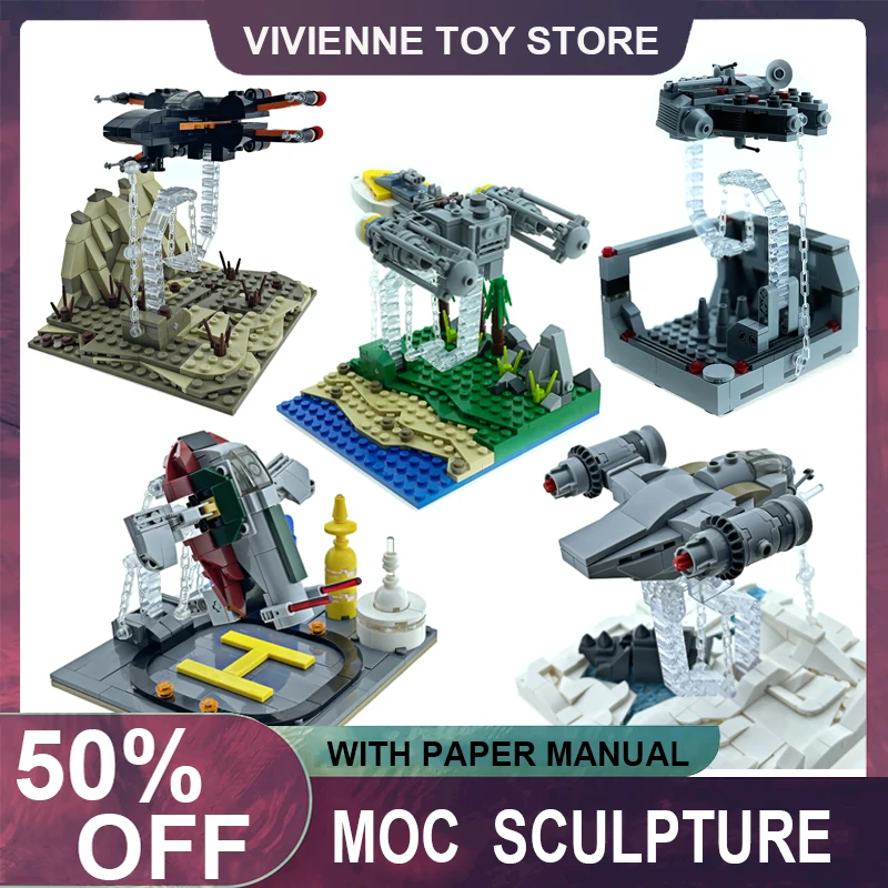 

Новый конструктор MOC JK5623, цельная скульптура, конструктор, модель, украшение «сделай сам», головоломка, игрушка, подарок для детей на день рождения