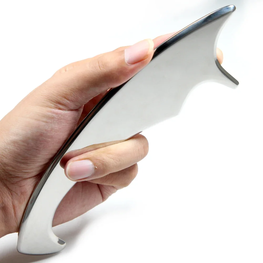 304 Stainless Steel Gua Sha Board Massager Tool Guasha Scraper Physical Therapy Loose Muscle Meridian Massage SPA Body Health