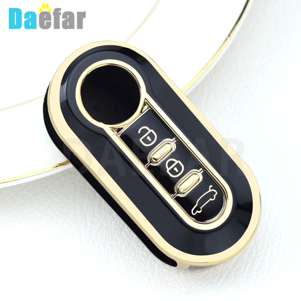 Per Fiat Punto Panda Lancia Musa Per Fiat 500 Ducato 500L Remote Key Shell 3 Button Tpu Car Key Case Cover Accessori Auto