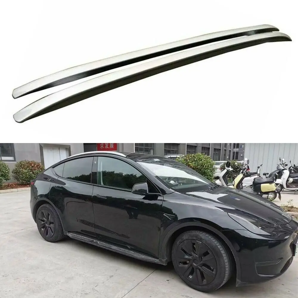 

2 шт., алюминиевые кровельные рейки Tesla Model Y 2020-2023